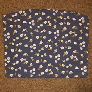 Cute floral tube top